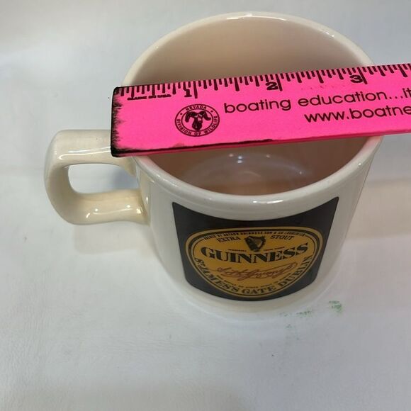 Guinness Coffee Mug St James’s Gate Dublin Ireland Beer Cup 8 Oz Extra - Picture 4 of 7